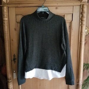 LEREK HEART LONG SLEEVE SWEATER SHIRT